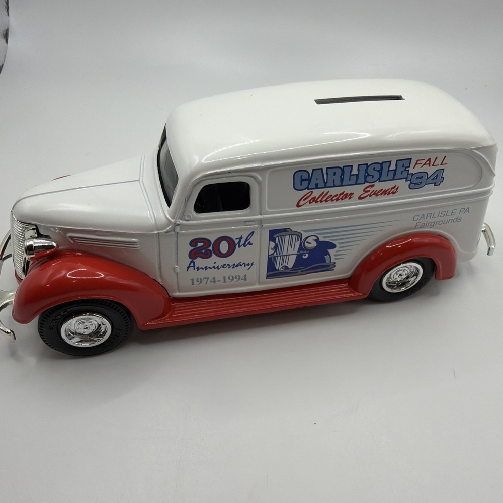 ERTL Carlisle Collectables 1938‎ Panel Truck Bank Ertl. New In Original Box.